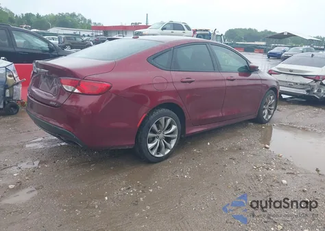 2015 Chrysler 200 S из США, поврежденный, VIN 1C3CCCDG9FN618527